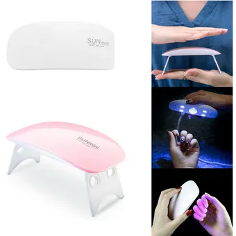 Mini Lampara UV/Led Para Uñas Gel Esmalt