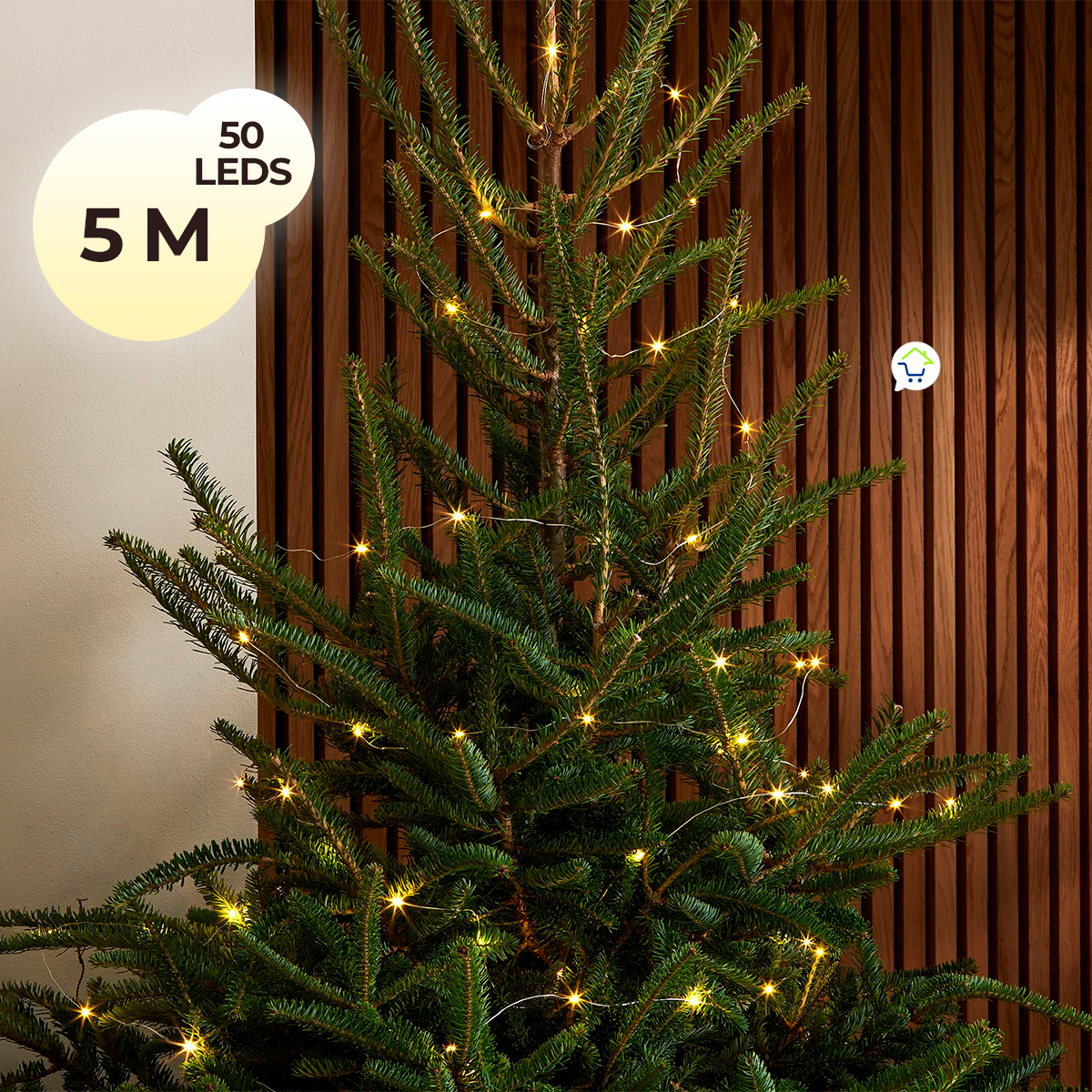 Miniatura 5 de Luces Micro Led Pila 5 M TX50B-W-S