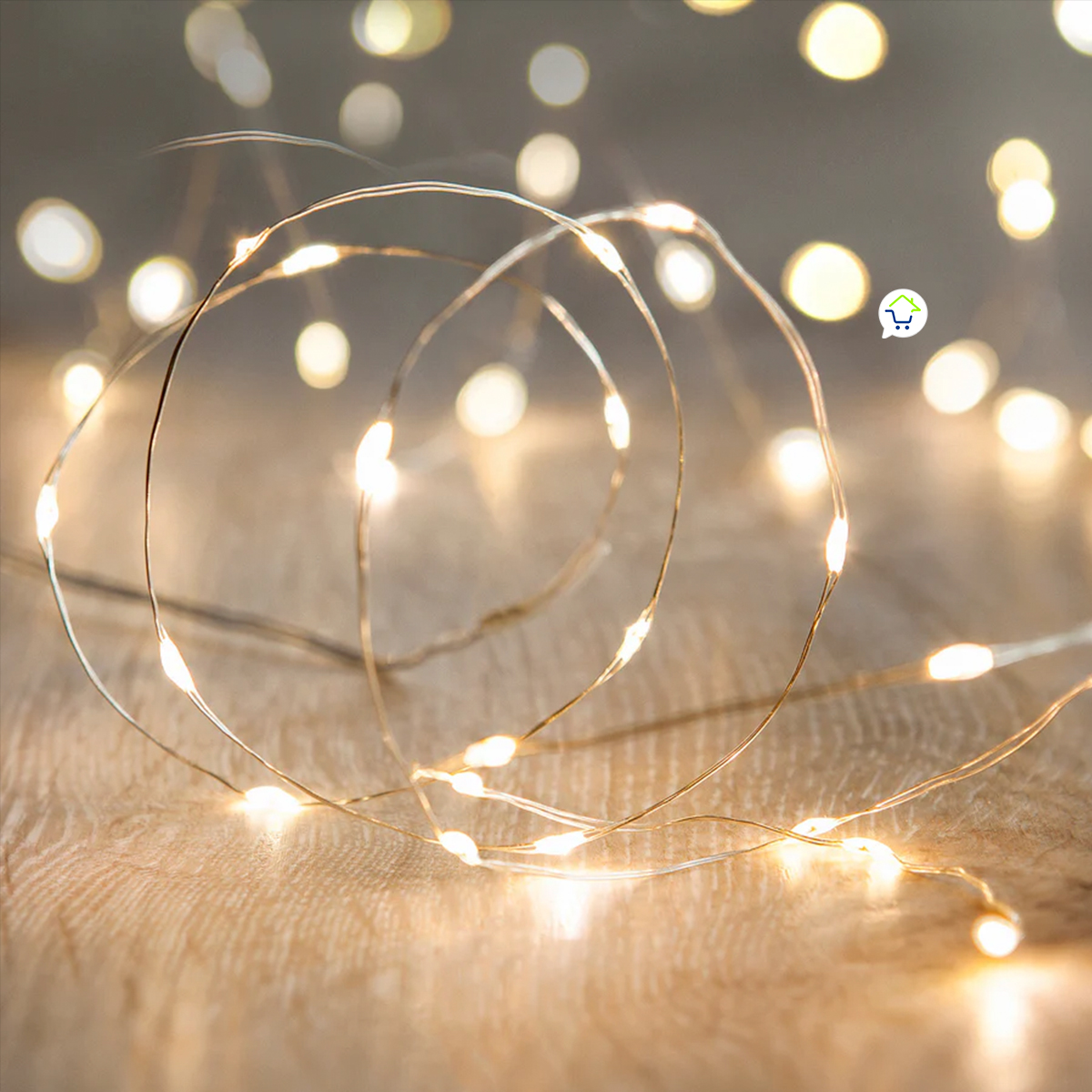 Miniatura 4 de Luces Micro Led Pila 5 M TX50B-W-S