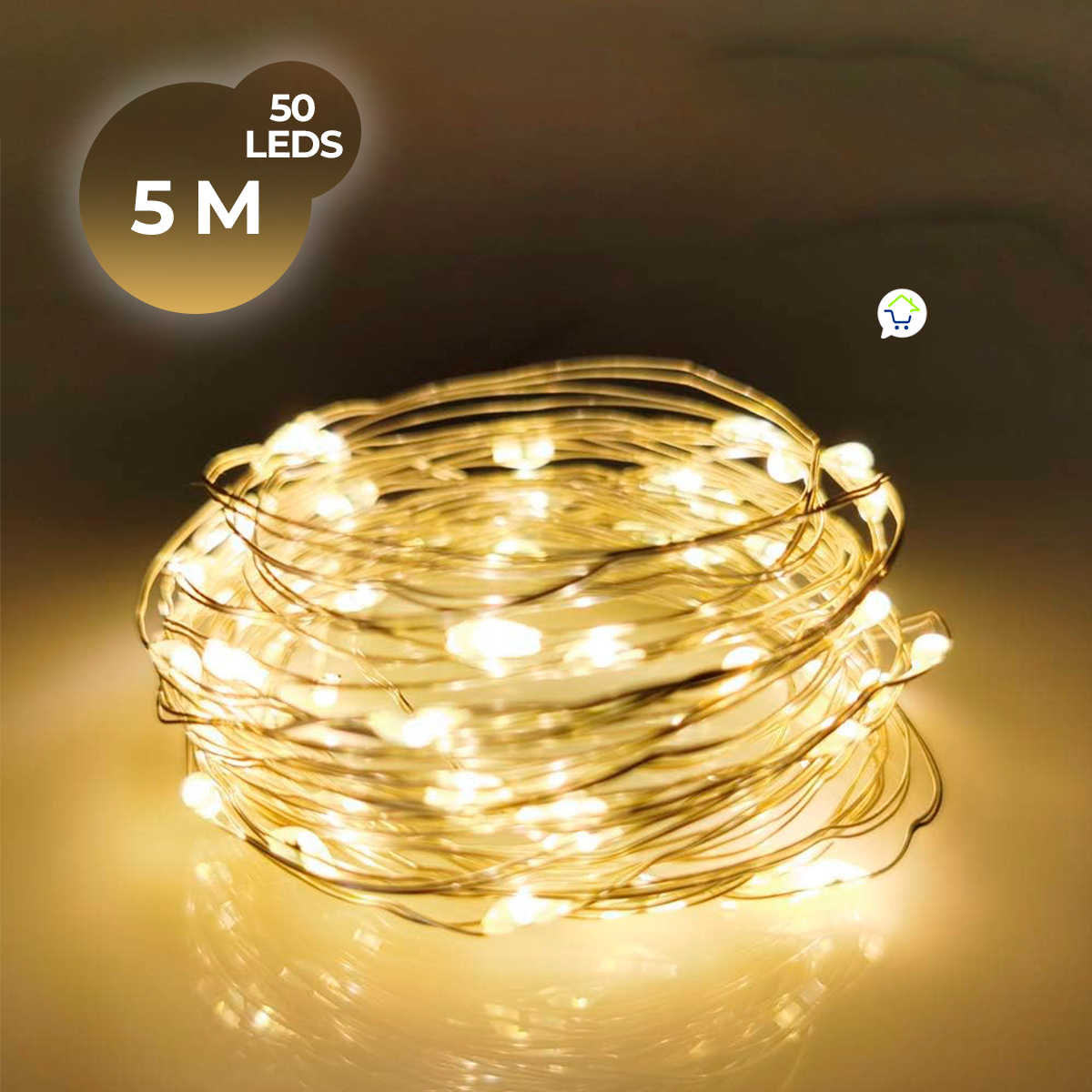 Miniatura 3 de Luces Micro Led Pila 5 M TX50B-W-S