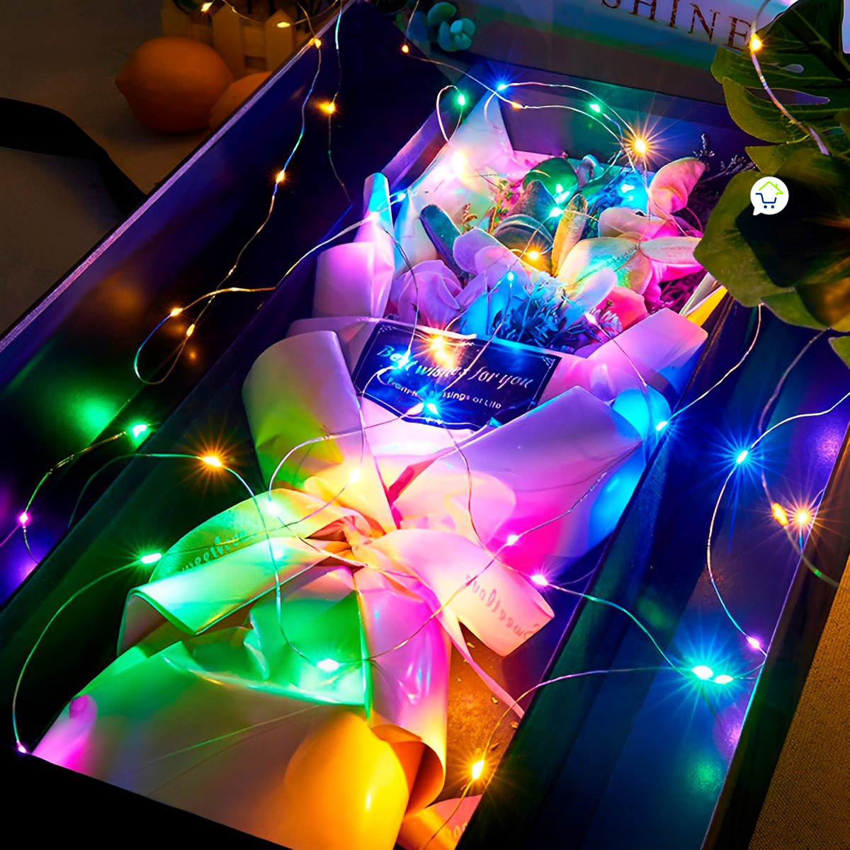 Miniatura 5 de Luces Micro Led Pila Decoracion TX50B-C