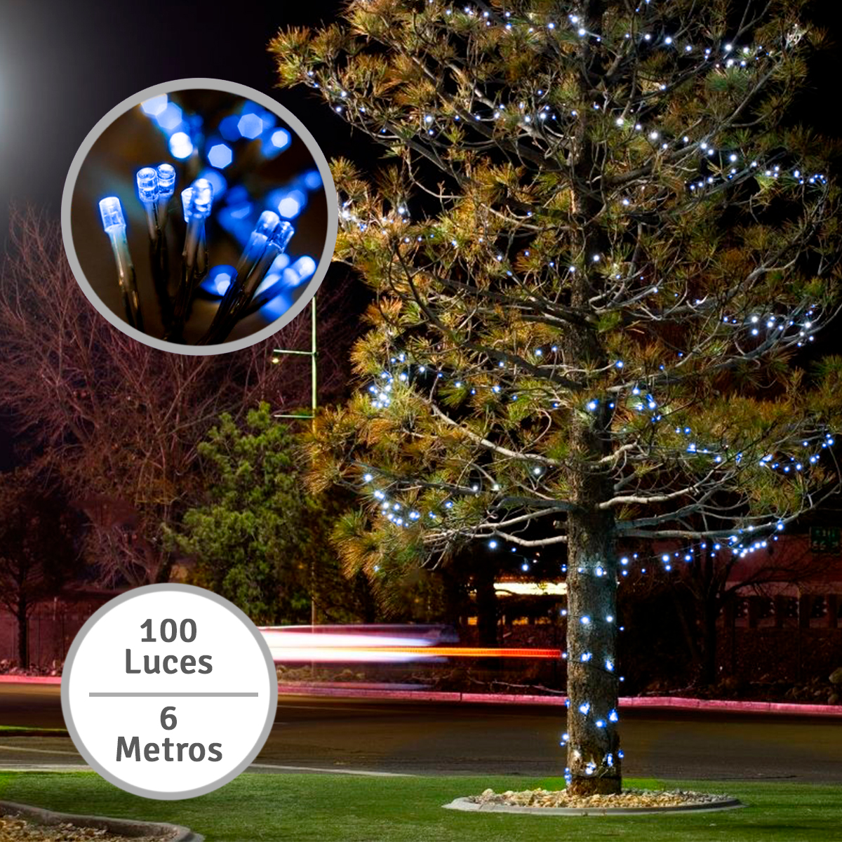 Extension Luz LED Lineal 6m 100L 1420