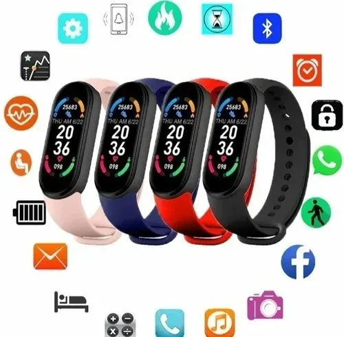 Banda Inteligente M6-Doble Pulso