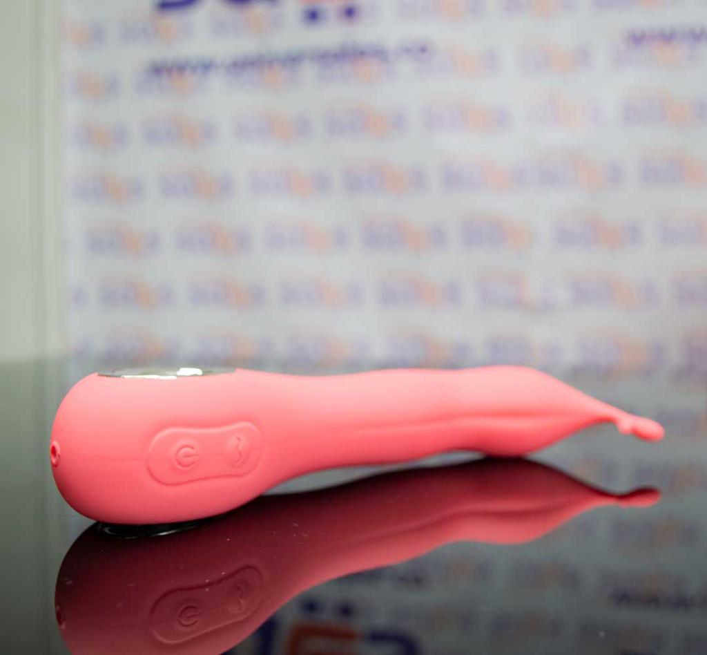 Vista 3 de Vibrador Cola de Sirena - Color: Purpura