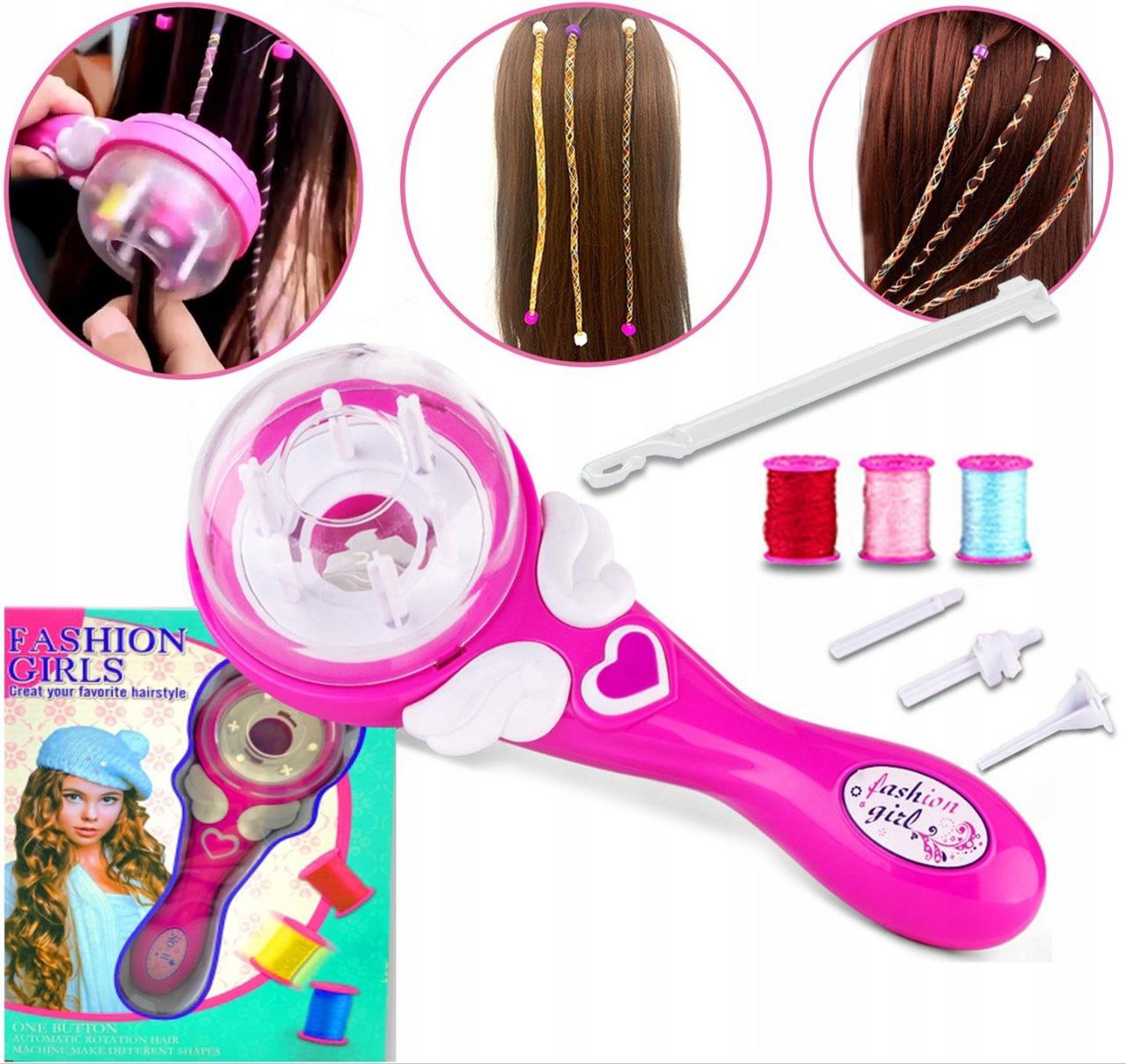Miniatura 3 de TEJEDOR AUTOMATICO PARA CABELLO NIÑAS