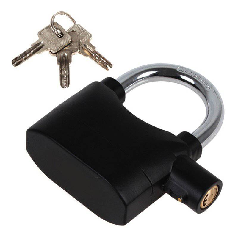 Candado Para Moto Con Alarma tamaño