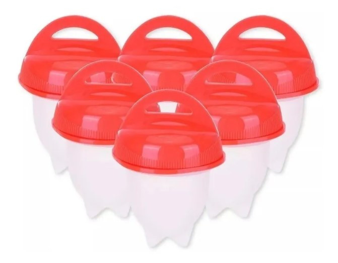 Miniatura 2 de Hervidor De Huevos Silicona Egg Boil 6 U