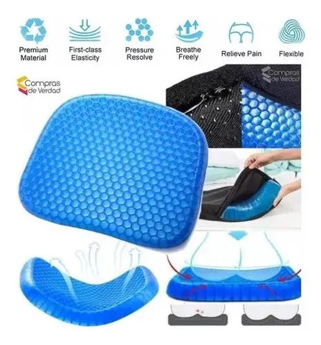 Miniatura 6 de Cojín silicona gel flexible + funda