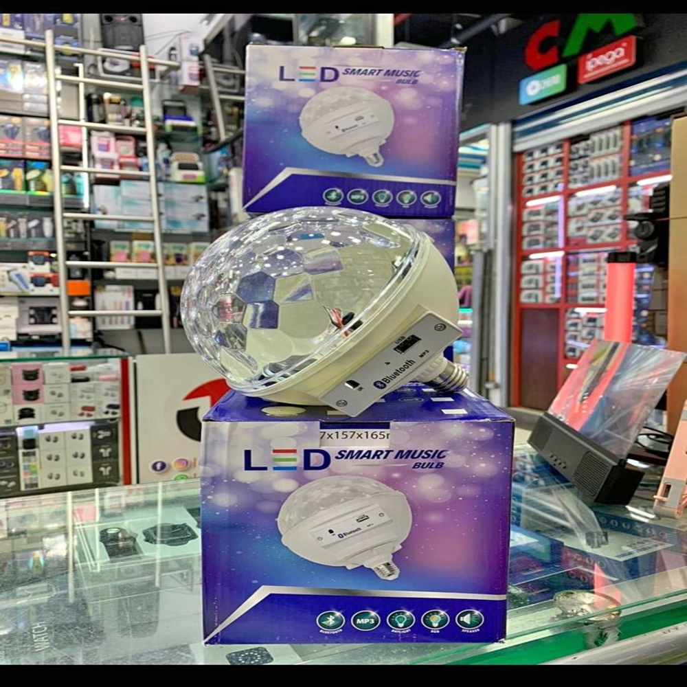 Miniatura 3 de Parlante bluetooth luces led +  control