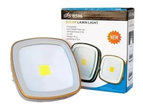 Miniatura 3 de Lampara Solar Recargable Con Panel Solar