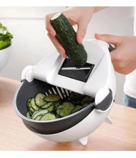 Rallador De Verduras Con Cesta Húmeda Pa