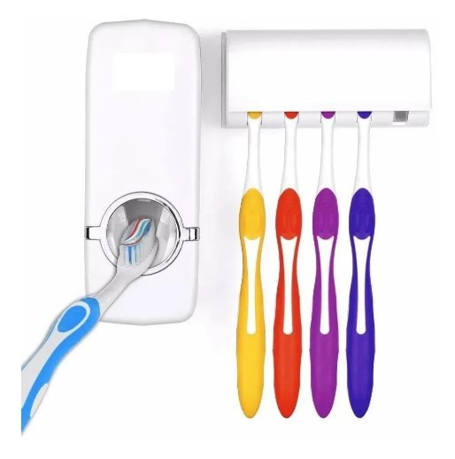 Miniatura 2 de Dispensador Pasta Dental Porta Cepillo
