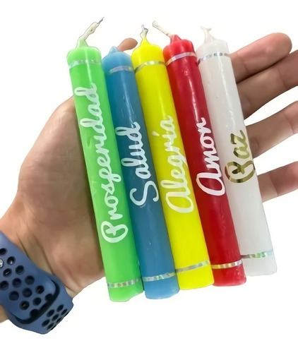 Miniatura 2 de Velitas Navideñas Caja X5 Unidades ⚡