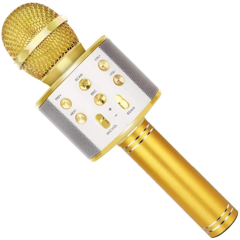 ¡Canta y diviértete con el Micrófono Karaoke BT Ws-858! 🎤 4