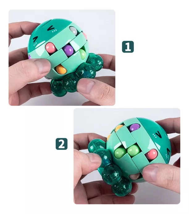 PULPO SPINNER JUGUETE DIDACTICO