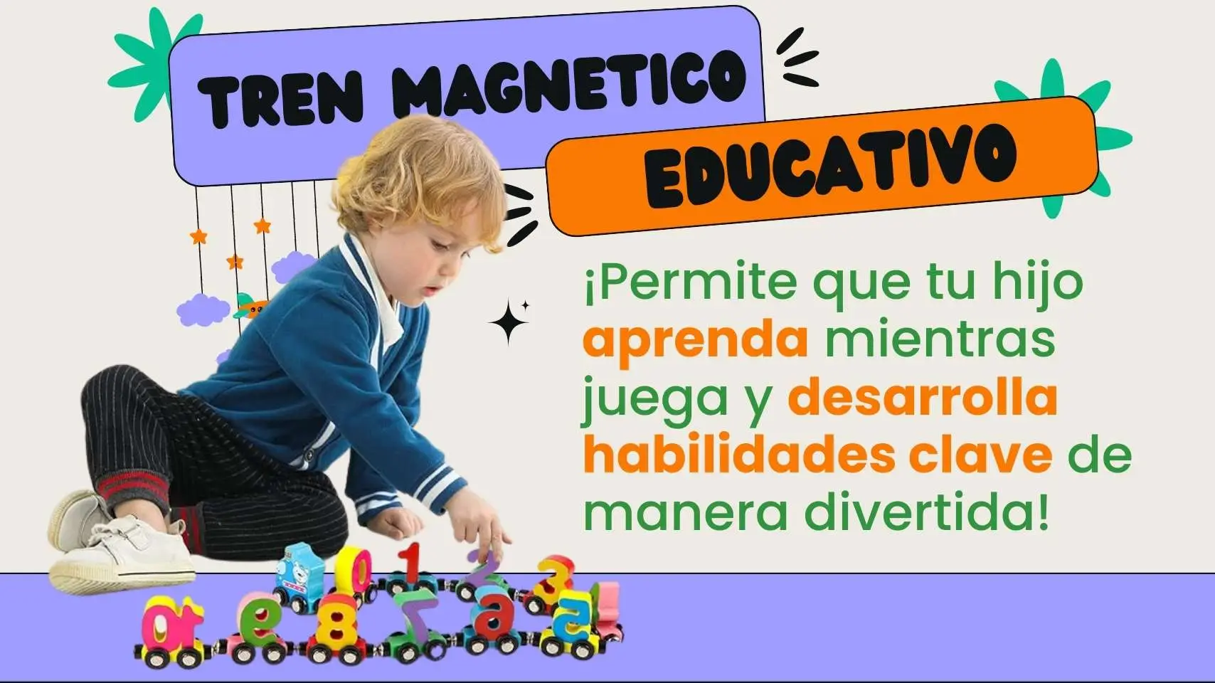 Miniatura 2 de TREN DIDACTICO DE NUMEROS