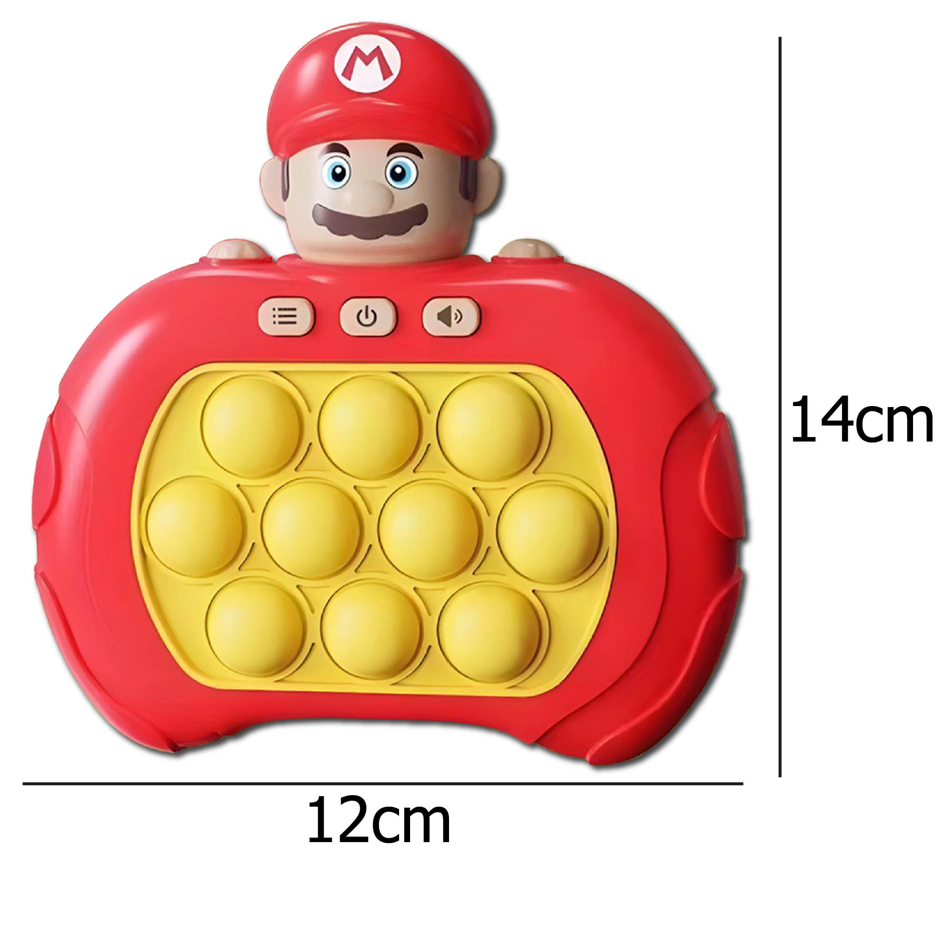 Vista 8 de Juego Pop It Consola Burbujas De Presión - diseño: Stich Rosado