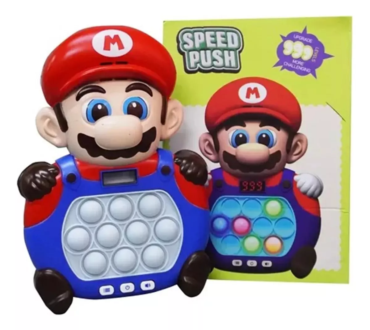 Juego Pop It Consola Burbujas De Presión - diseño: Stich Rosado