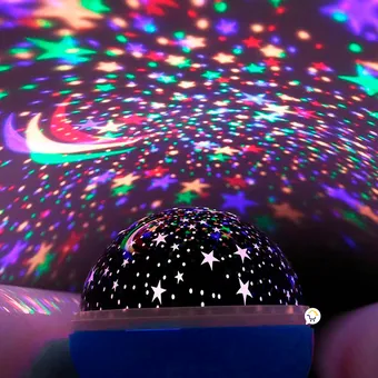 Proyector Estrellas Lámpara Giratoria St