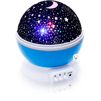 Miniatura 2 de Proyector Estrellas Lámpara Giratoria St