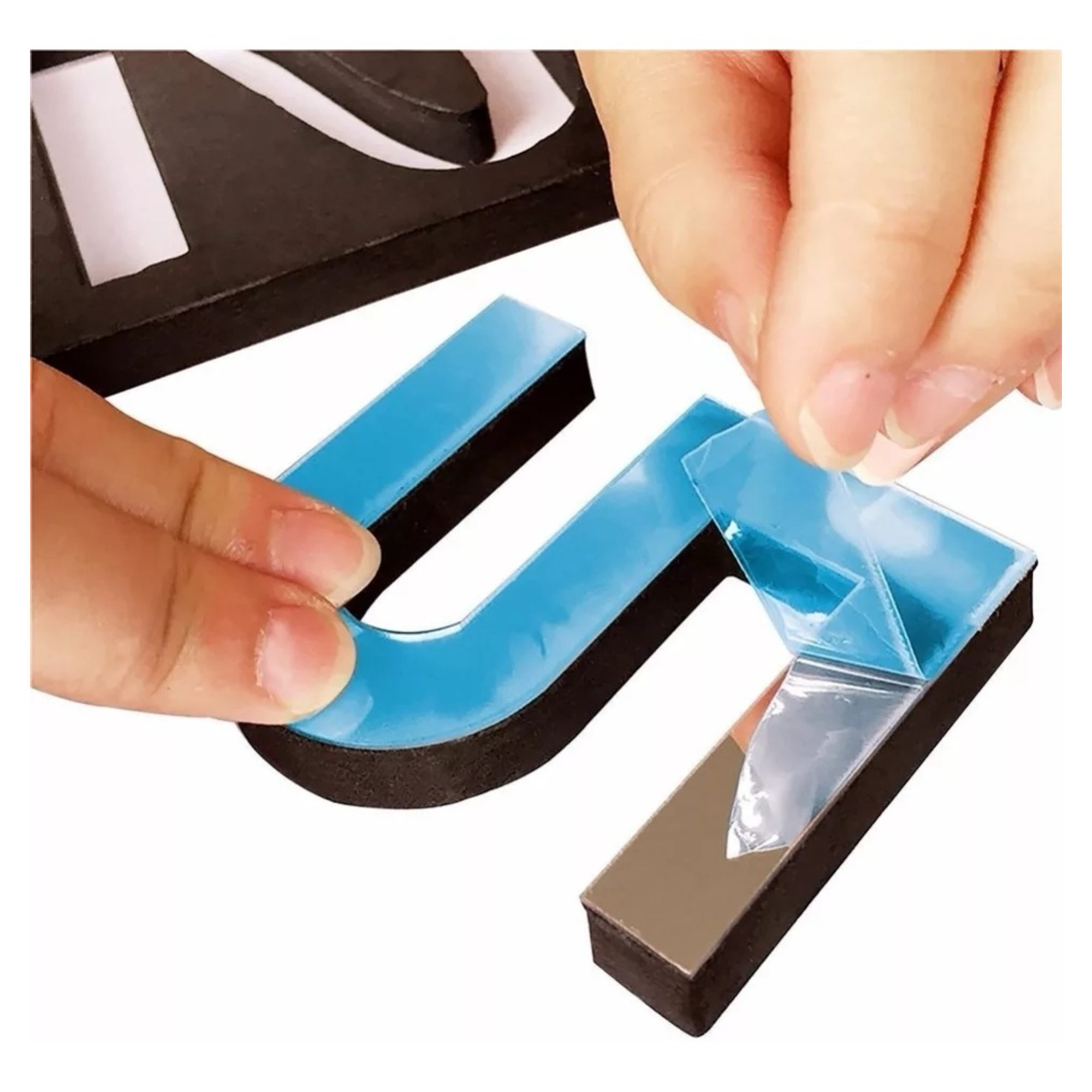 Miniatura 2 de Reloj Pared 3d 50 Cm X 1 Unidad Plateado