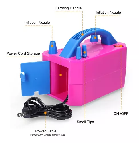 Miniatura 4 de Inflador Eléctrico De Bombas 110V 600WAT