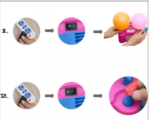 Miniatura 3 de Inflador Eléctrico De Bombas 110V 600WAT
