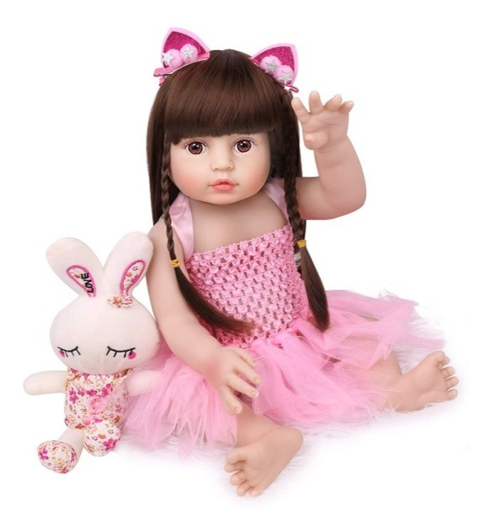 Miniatura 3 de Muñeca Bebe Reborn Real Cuerpo Completo