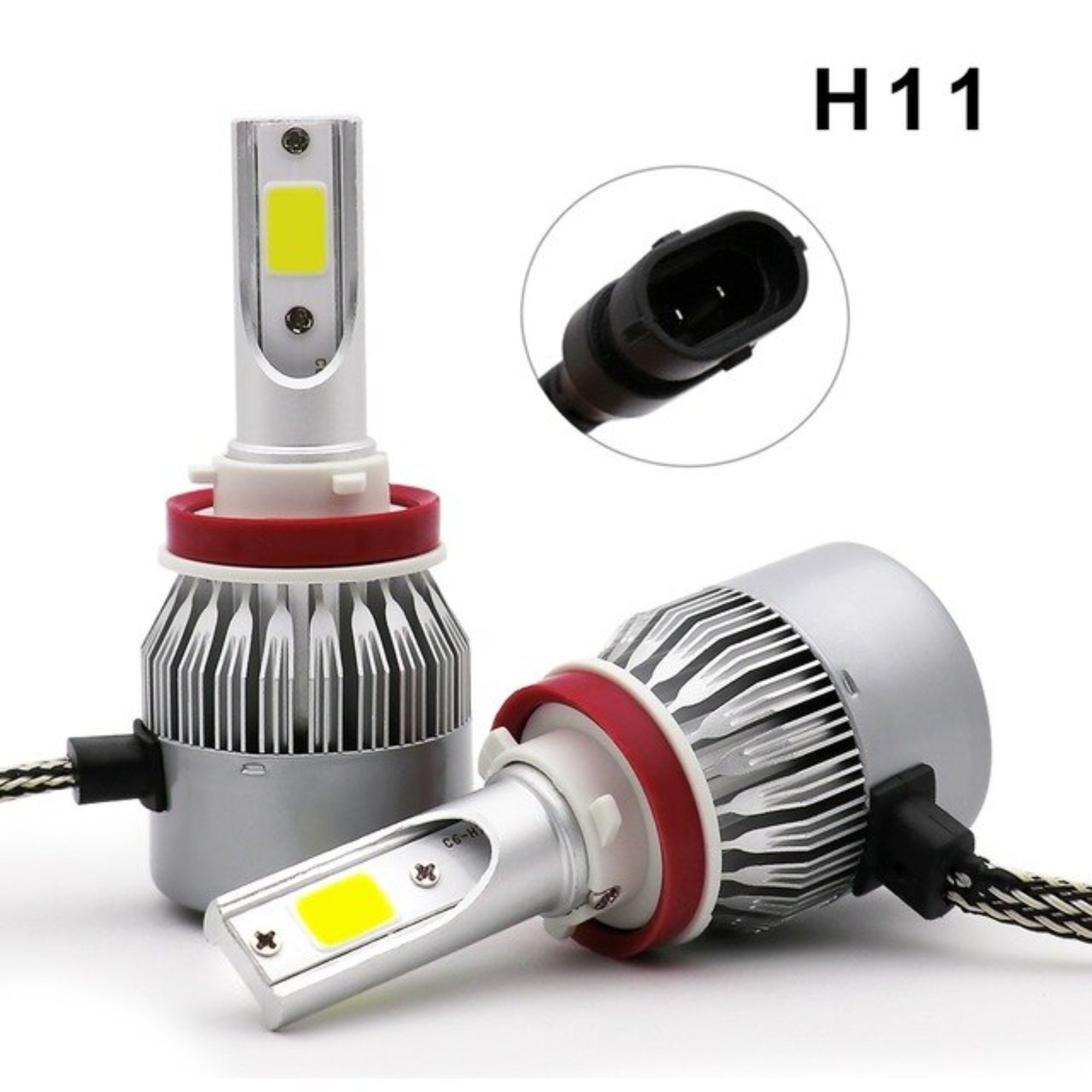 Miniatura 4 de Set x2 Luces H11  Led Luces Bajas Altas