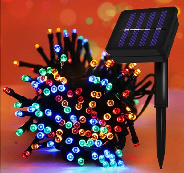luces Led solares exteriores 200Bombillo