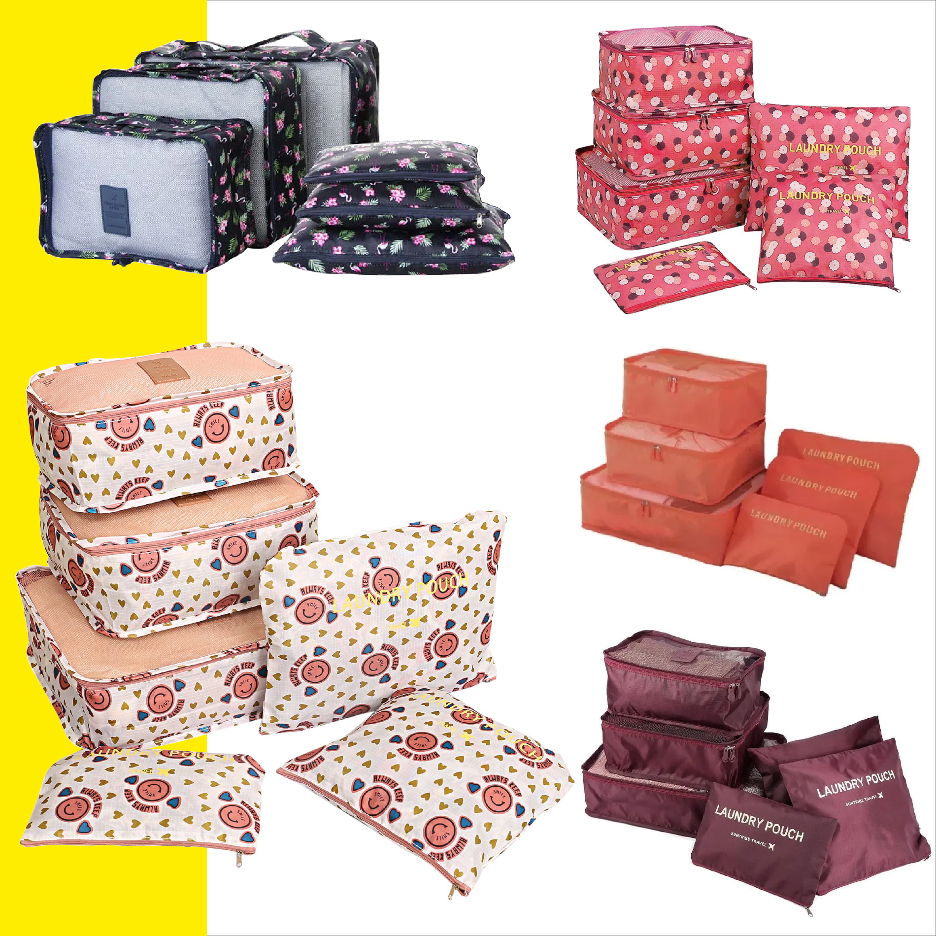 Organizador Equipaje Para Maleta Kit x6