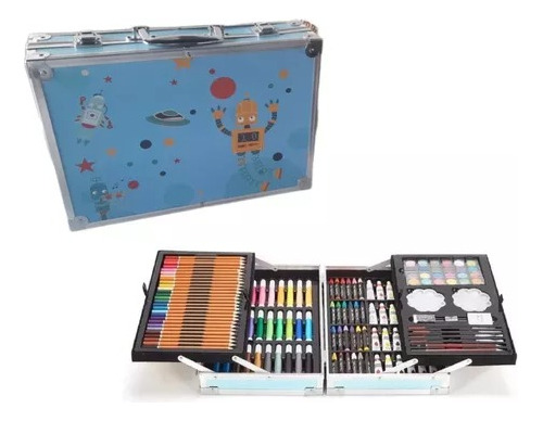 Set Arte Para Niños + Rollo Para Pintar