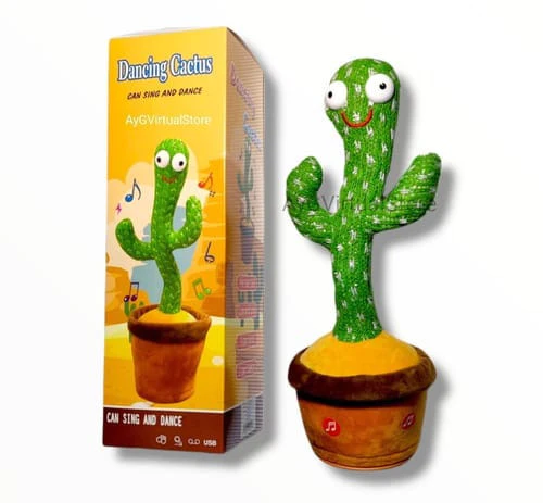 Miniatura 2 de Peluche Cactus Que Baila Canta Repite