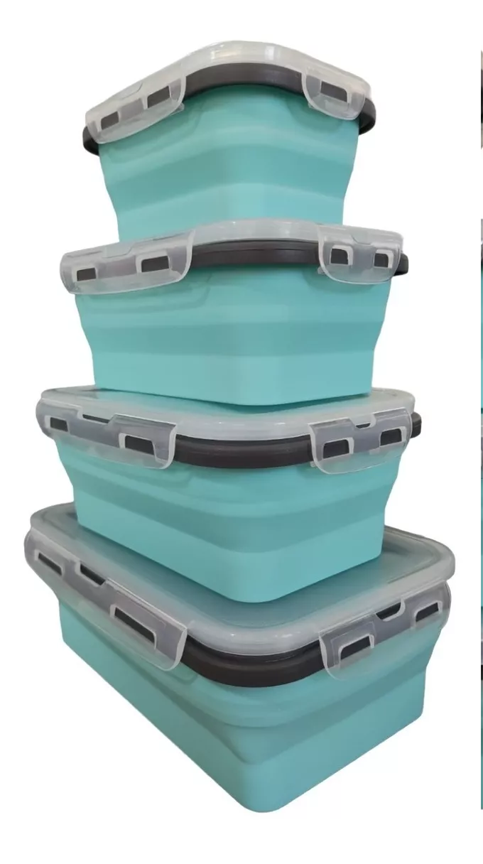 Miniatura 3 de Porta Comida Recipiente Hermetico