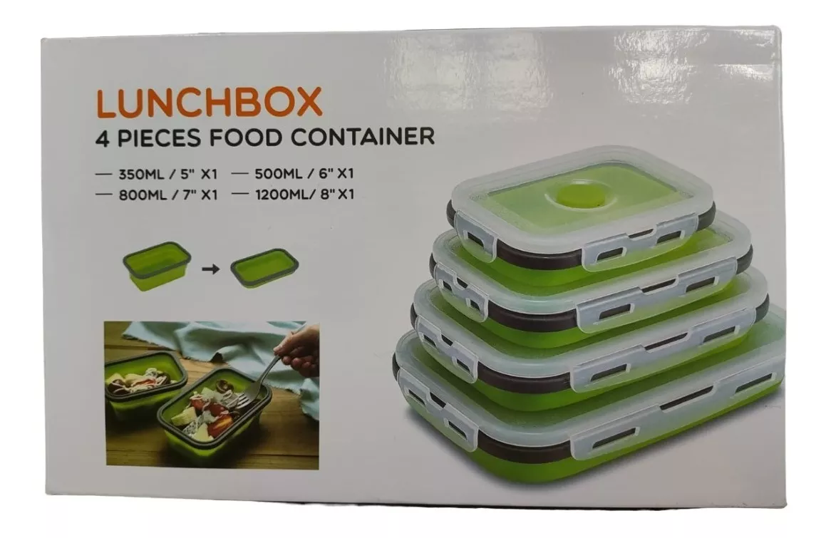 Miniatura 4 de Porta Comida Recipiente Hermetico