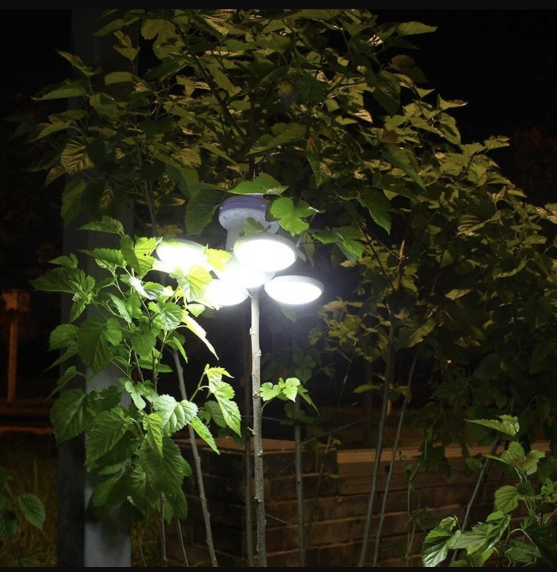 BOMBILLA LUZ LED SOLAR EXPANDIBLE