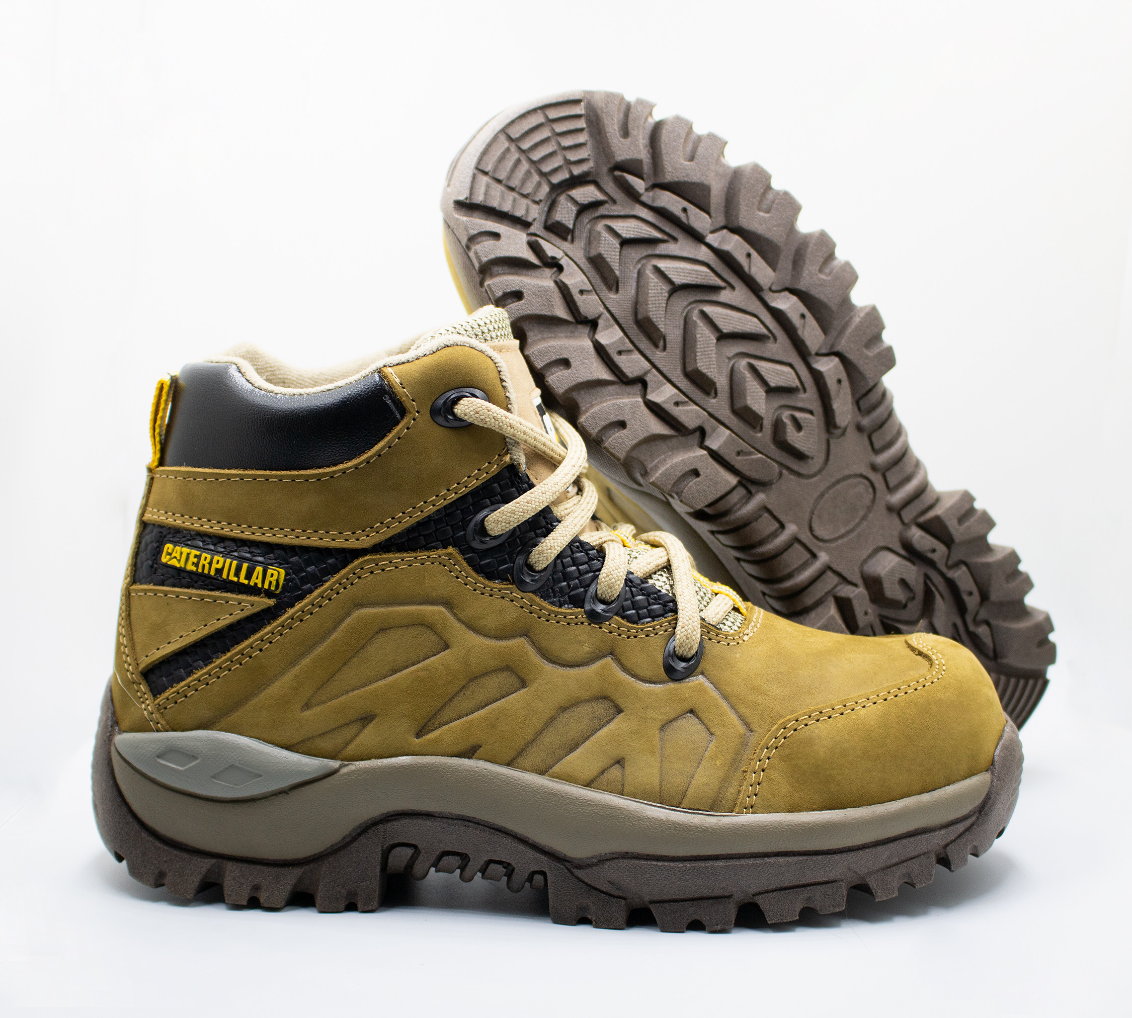 Bota Caterpillar 014 Con Puntera Ocre