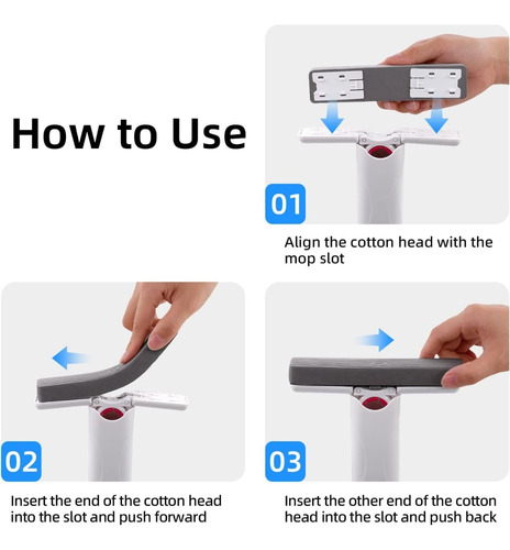 Trapeador portátil mini Plegable