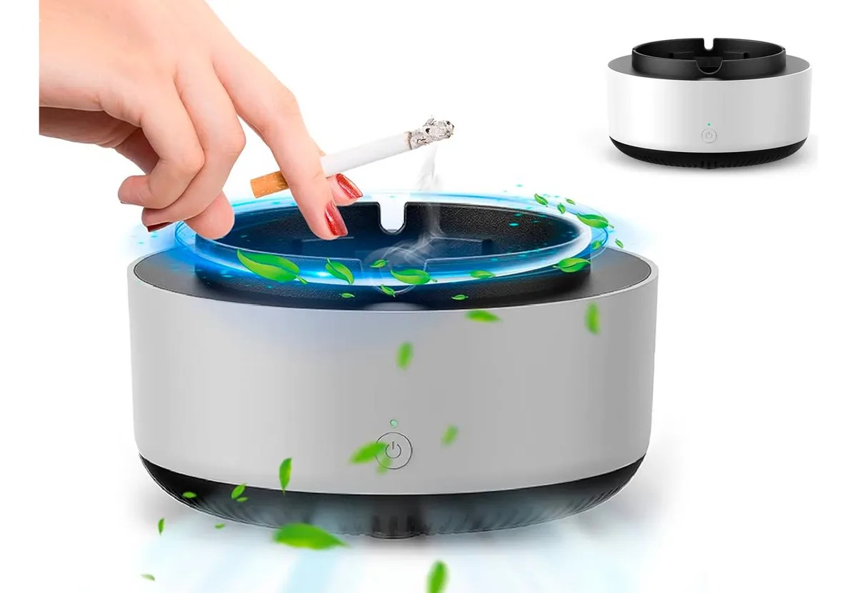 Cenicero Sin Humo Filtro Cigarrillos