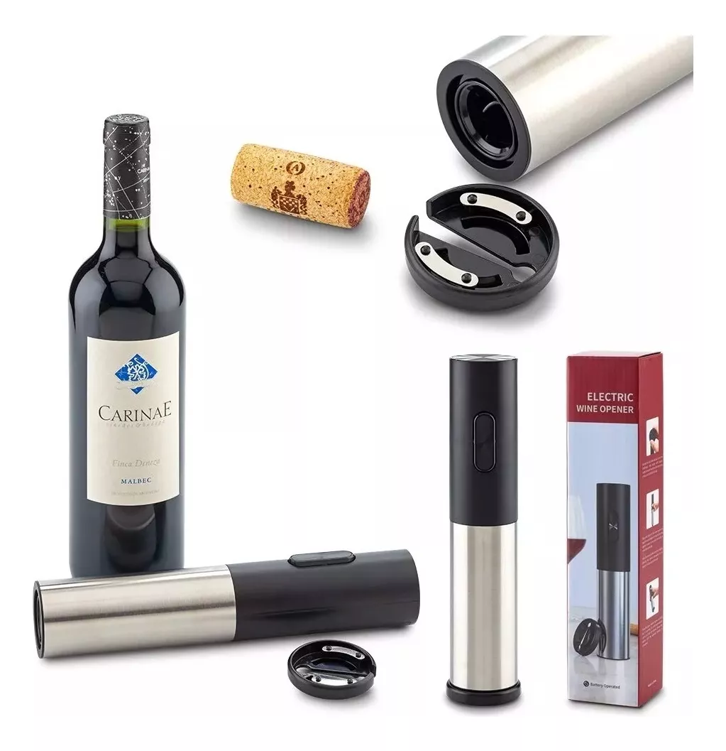 Descorchador Eléctrico Recargable Sacaco