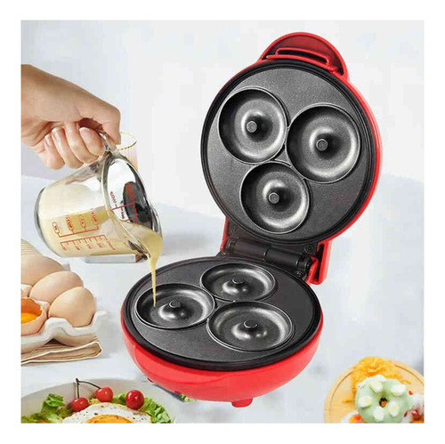 Máquina Mini Donas x3 Antiadherente ⚡