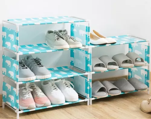 Vista 2 de Zapatero 4 Niveles Organizador De Zapato