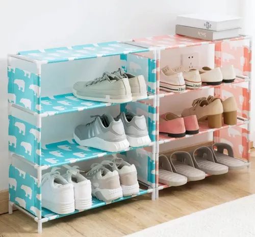 Vista 3 de Zapatero 4 Niveles Organizador De Zapato