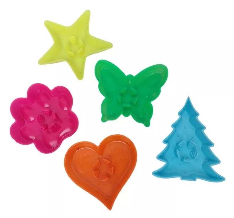 Miniatura 2 de Porta Velas Navideños Formas figurasx12u