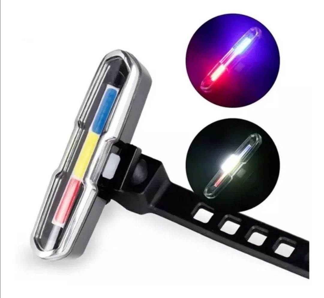 Lámpara Trasera Para Bicicleta 3 Colores disponible en Yaxa Colombia