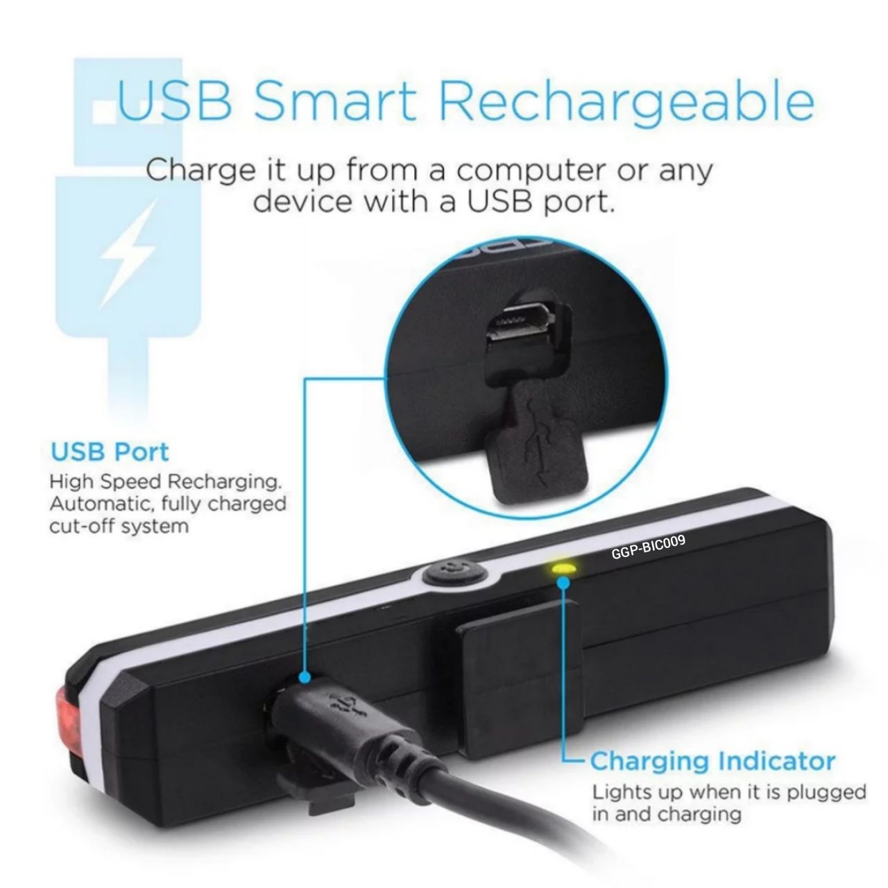 Miniatura 5 de Luz bici Bicolor Dr489 266