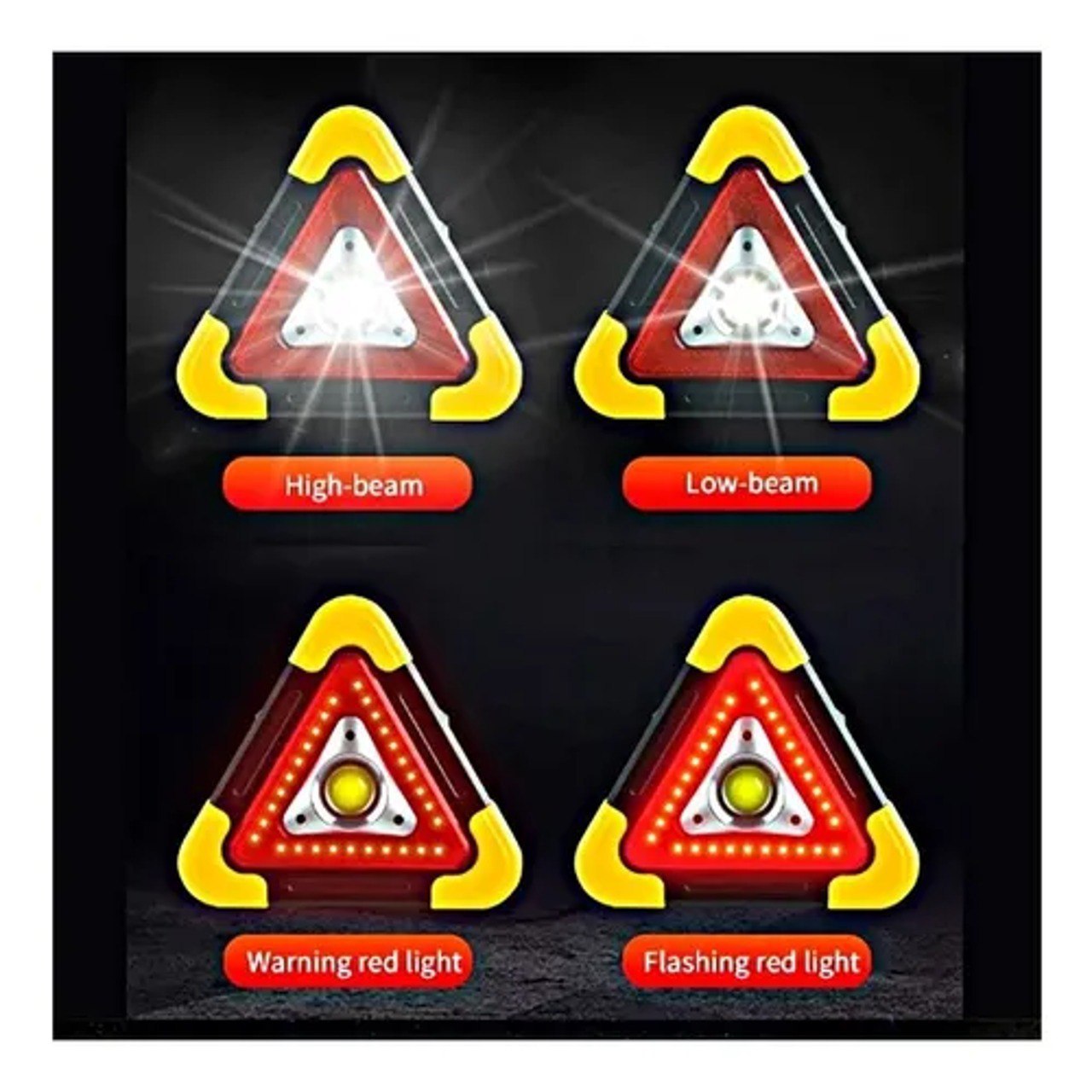 Miniatura 3 de Triangulo Señalizador Led De Stop Recar