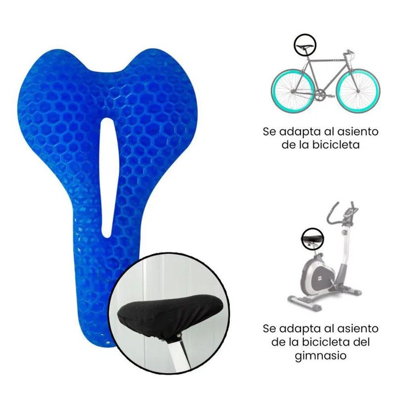 Cojín Gel Asiento Bicicleta Egg Bicycle
