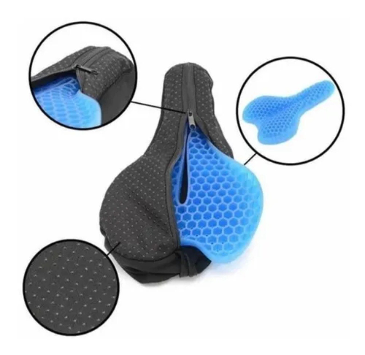 Miniatura 4 de Cojín Gel Asiento Bicicleta Egg Bicycle