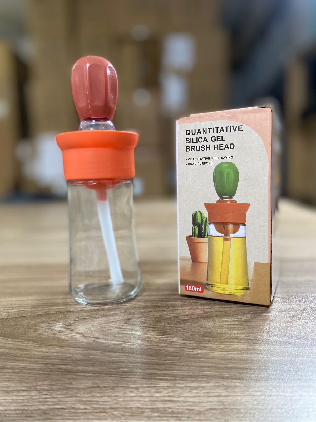 Botella dispensadora de aceite
